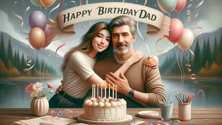 Short Birthday Wishes For Dad From Daughter